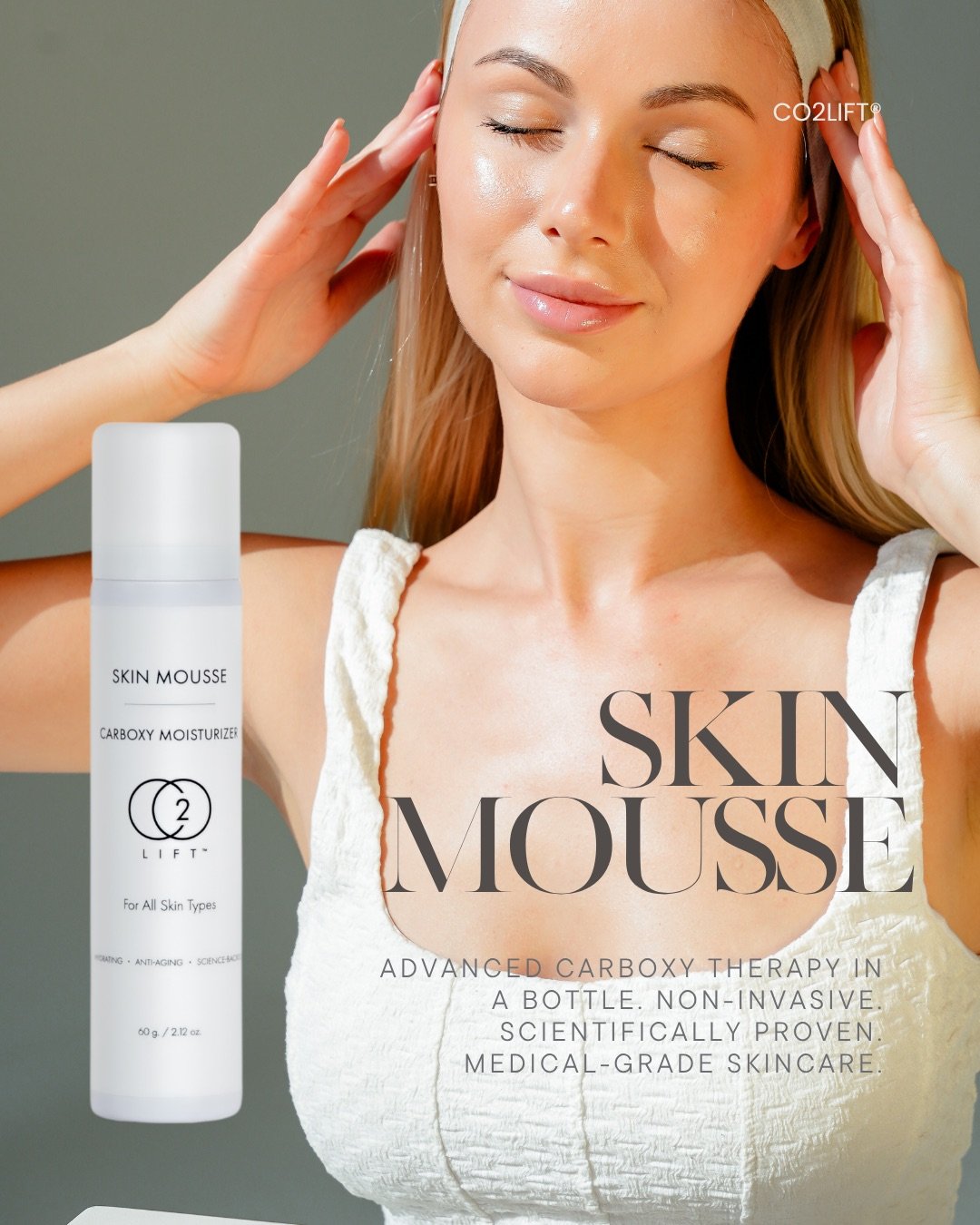 CO2LIFT Skin Mousse lifestyle