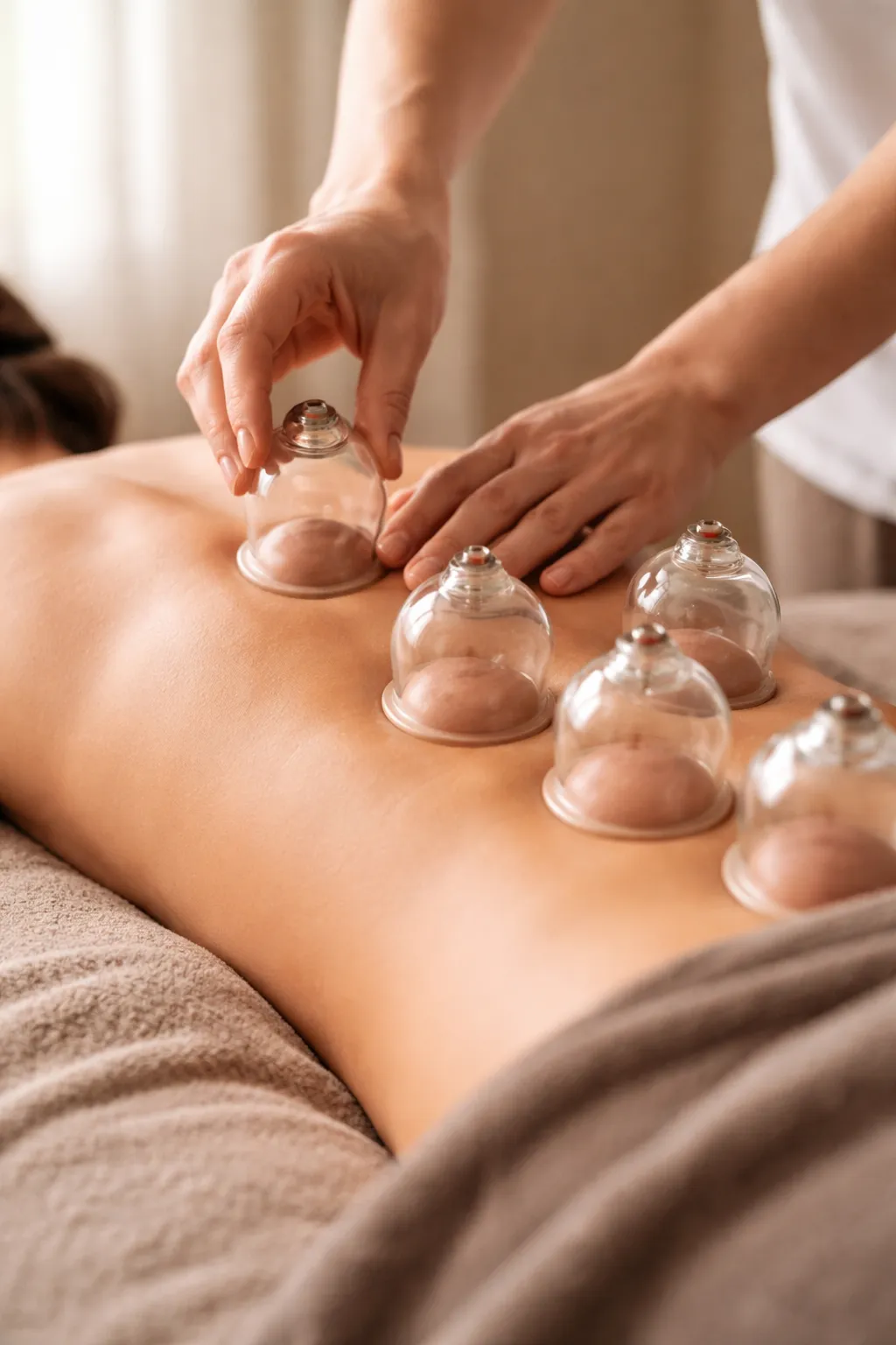 Cupping therapy at Parlour Bellus
