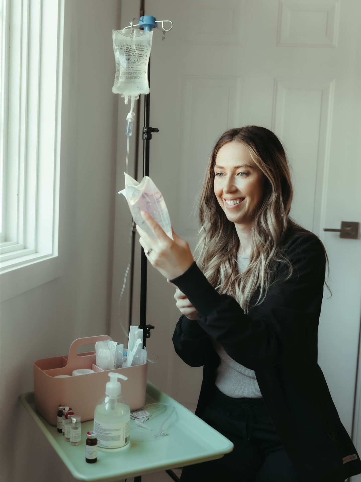 IV therapy session